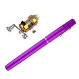 Portable Aluminum Pocket Fishing Rod