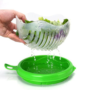 NEW 60 Seconds Salad Cutter Bowl