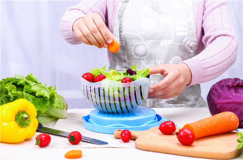 NEW 60 Seconds Salad Cutter Bowl